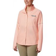 Columbia Women's Ultimate Catch Zero Long Sleeve Hybrid, Tiki Pink, Medium