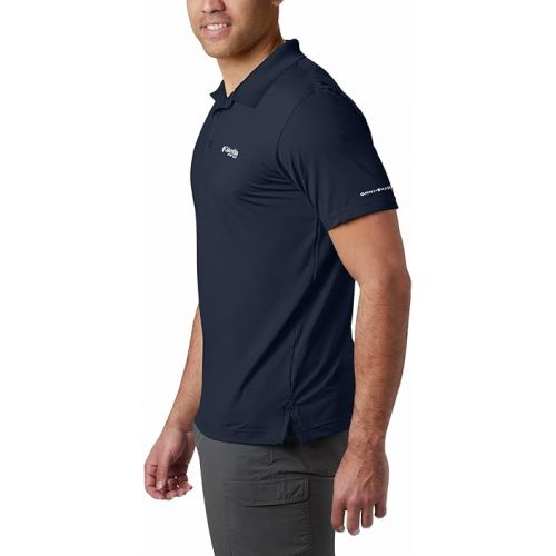 컬럼비아 Columbia Men's Skiff Cast Polo, Collegiate Navy, Medium