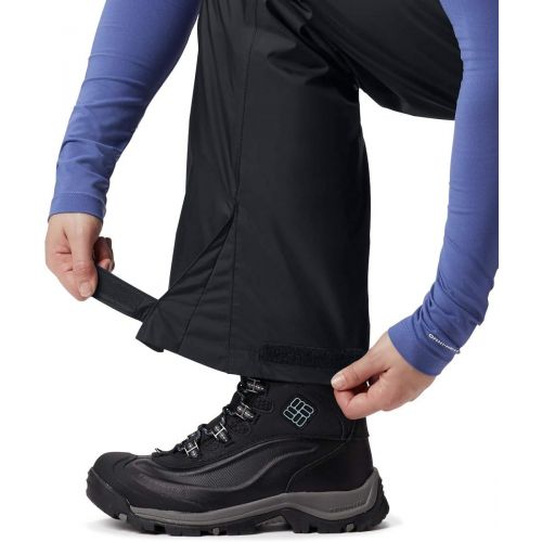 컬럼비아 [아마존베스트]Columbia Womens Storm Surge Waterproof Rain Pant, Black, Small x Regular