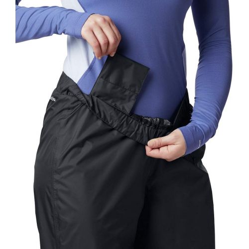 컬럼비아 [아마존베스트]Columbia Womens Storm Surge Waterproof Rain Pant, Black, Small x Regular