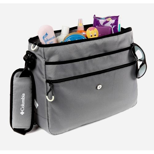 컬럼비아 [아마존베스트]Columbia Global Adventure Messenger Diaper Bag, Grey