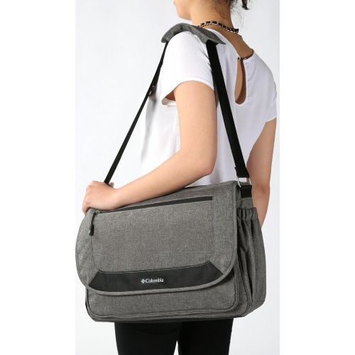 컬럼비아 [아마존베스트]Columbia Departure Point Messenger Diaper Bag, Grey