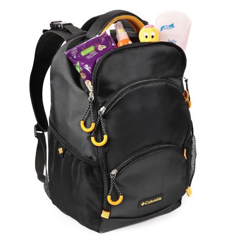컬럼비아 [아마존베스트]Columbia Pine Oaks Backpack Diaper Bag, Black
