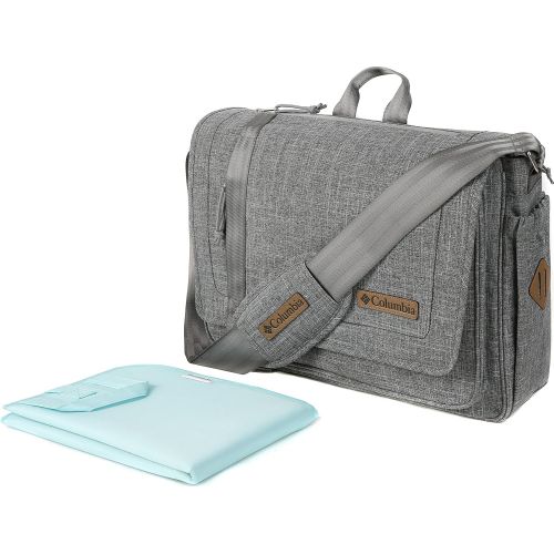 컬럼비아 [아마존베스트]Columbia Vista Hills Messenger Diaper Bag, Grey