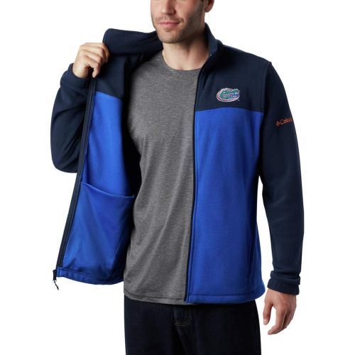 컬럼비아 Columbia NCAA Mens Collegiate Flanker III Fleece Jacket