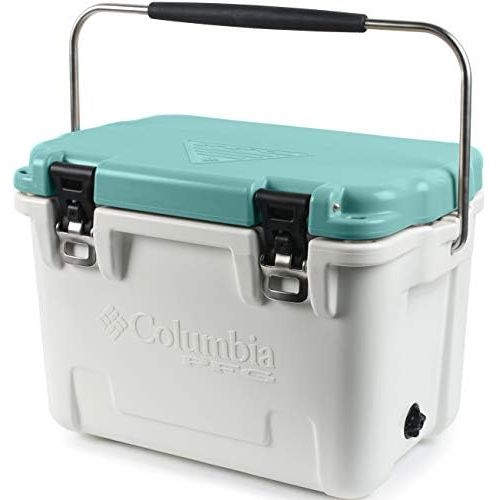 컬럼비아 Columbia PFG High Performance Roto Cooler with Microban Protection - Sizes: 50Q and 25Q, Colors: Gulfstream Blue and Fossil