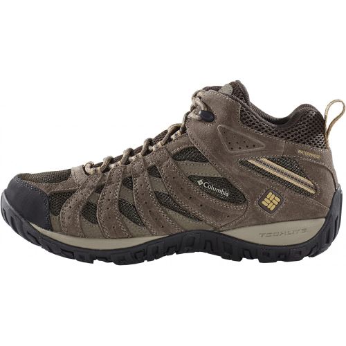 컬럼비아 Columbia Mens Redmond Mid Waterproof Boot, Breathable, High-Traction Grip Hiking