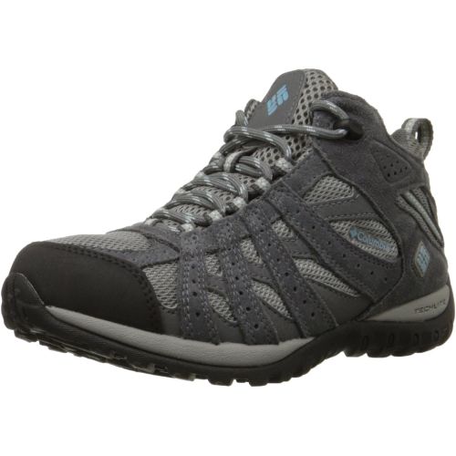 컬럼비아 Columbia Womens Redmond Mid Waterproof Hiking Boot, Breathable, High-Traction Grip