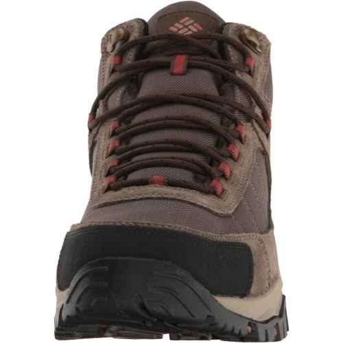 컬럼비아 Columbia Mens Buxton Peak MID Waterproof Hiking Boot, Cordovan, Rusty, 10.5 Regular US