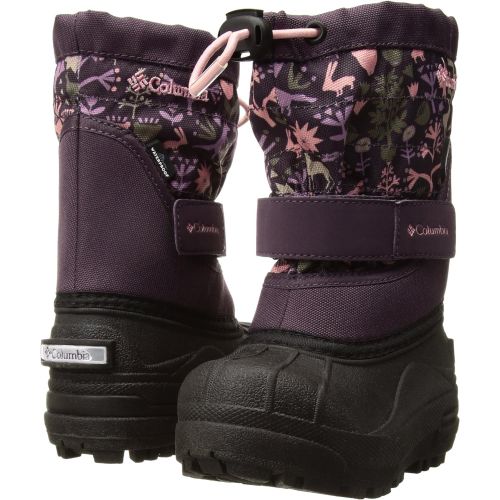 컬럼비아 Columbia Kids Toddler Powderbug Plus II Print Snow Boot