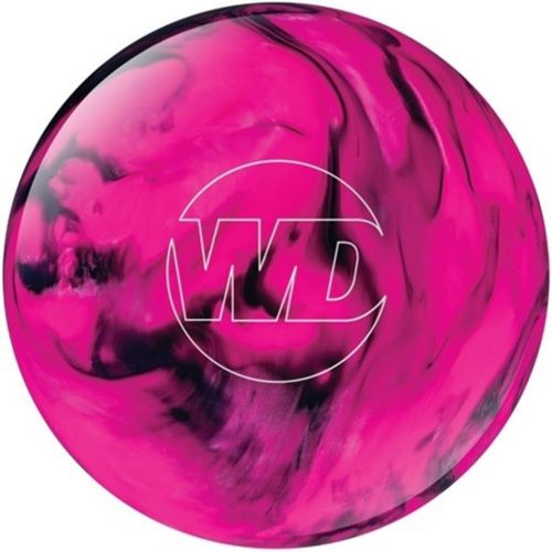 컬럼비아 Bowlerstore Products White Dot PRE-DRILLED Bowling Ball- PinkBlack