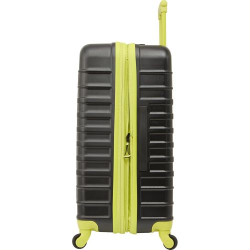 컬럼비아 Columbia 25 Hardside Expandable Spinner Luggage, Black Voltage