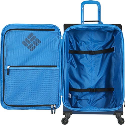 컬럼비아 Columbia Lightweight Expandable Spinner Luggage Suitcase for Check In