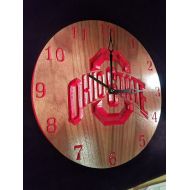 ColumbusWoodProducts Ohio State University Clock/ Buckeyes Fans/Baseball Art