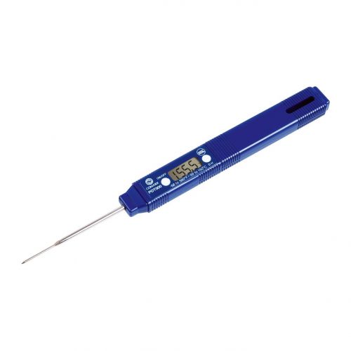  Comark PDT300 Waterproof Chefs Instant Read Thermometer for The Kitchen, Food Cooking, Grill, BBQ, Smoker, Candy, Home Brewing and Coffee, Blue: Kitchen & Dining