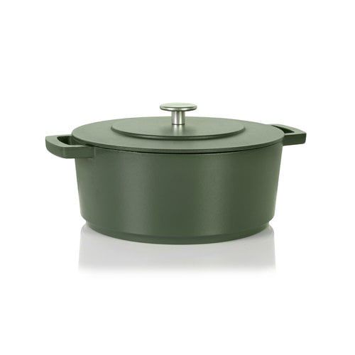  Combekk Railway Concrete Enameled Cast Iron 4.2 Quart Dutch Oven