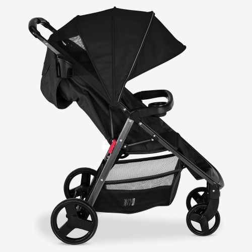 콤비 Combi Lightweight Full Sized Travel System Umbrella Stroller  Compact Fold N Go  Black