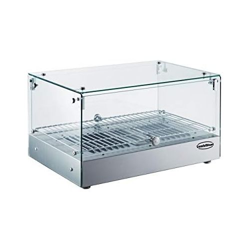  [아마존베스트]CombiSteel Hot Counter Warming Display Cabinet up to 90 Degrees 35 Litres