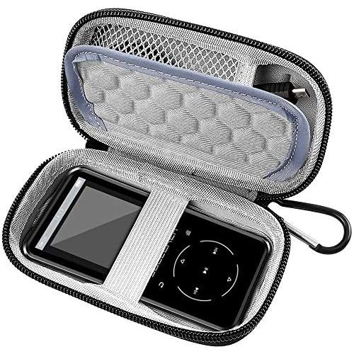  [아마존베스트]Comecase MP3 & MP4 Player Case for SOULCKER/G.G.Martinsen/Grtdhx/iPod Nano/Sandisk Music Player/Sony NW-A45 /B Walkman and Other Music Players with Bluetooth. Fit for Earbuds, USB Cable, Me