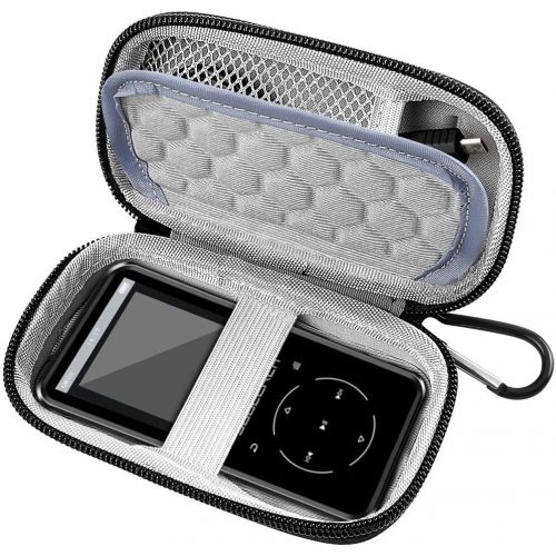  [아마존베스트]Comecase MP3 & MP4 Player Case for SOULCKER/G.G.Martinsen/Grtdhx/iPod Nano/Sandisk Music Player/Sony NW-A45 /B Walkman and Other Music Players with Bluetooth. Fit for Earbuds, USB Cable, Me