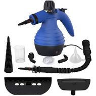 Comforday Steamer- Steamer Multi Purpose Carpet High Pressure Chemical Free Steamer with 9-Piece Accessories, Perfect for Stain Removal, Curtains, Car Seats,Floor,Window Cleaning (