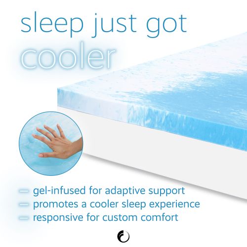  Comfort Revolution 4 Memory Foam Topper