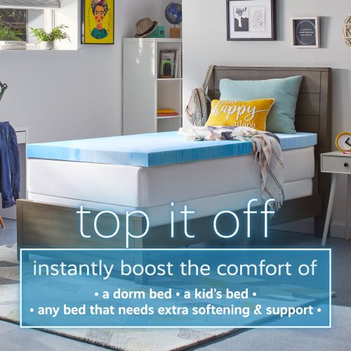  Comfort Revolution 1.5 Memory Foam Topper