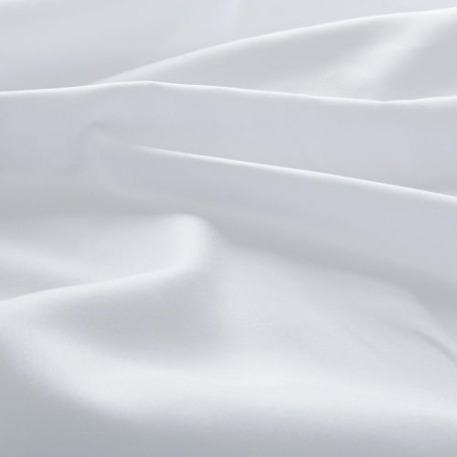  Comfort Spaces Smart Cool Bed Sheets Set - Microfiber Moisture Wicking Fabric Bedding - Cal King Sheets - White Incl. Flat Sheet, Fitted Sheet and 2 Pillow Cases