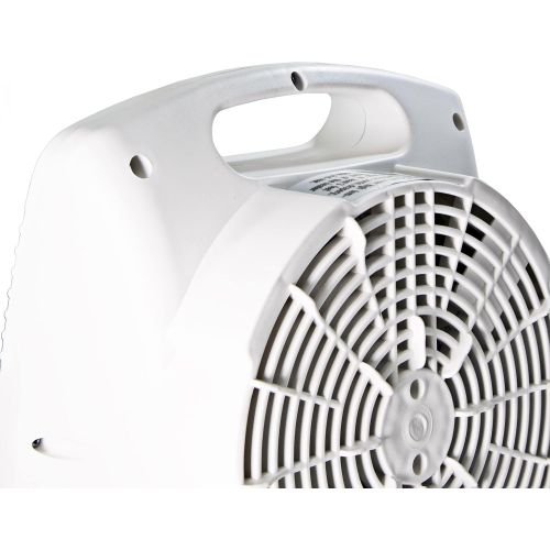  Comfort Zone CZ35E Personal Heater, 1500W, Energy Save Technology, Fan-Forced, Over-Heating & Tip-Over Switch Protection, White