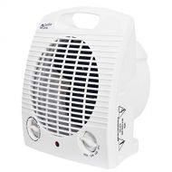 Comfort Zone CZ35 1500 Watt Portable Heater with Thermostat, White