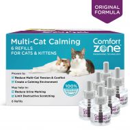 Comfort Zone Basic Multicat Refill for Cat Calming, 6 Pack