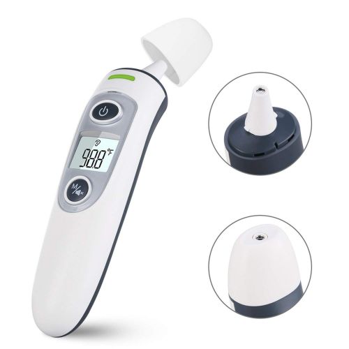  Comfort-place-thermometer Ear and Forehead Thermometer Digital Thermometer for Baby Children Adults Fahrenheit...