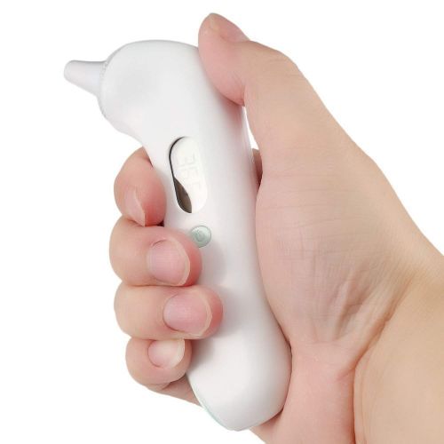  Comfort-place-thermometer Portable Baby Ear Thermometer Digital Ear Non-Contact Adult Body Fever Measurement Termometro Baby Care Temperature,White