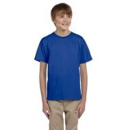 Comfortblend Boys Ecosmart Deep Royal Polyester Crewneck T-shirt by Hanes