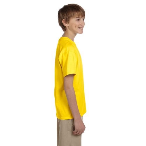  Comfortblend Boys Ecosmart Yellow Crewneck T-shirt by Hanes