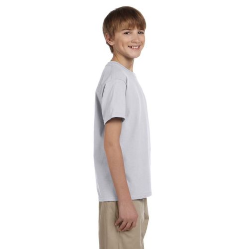  Comfortblend Boys Ecosmart Crewneck T-Shirt Ash by Hanes