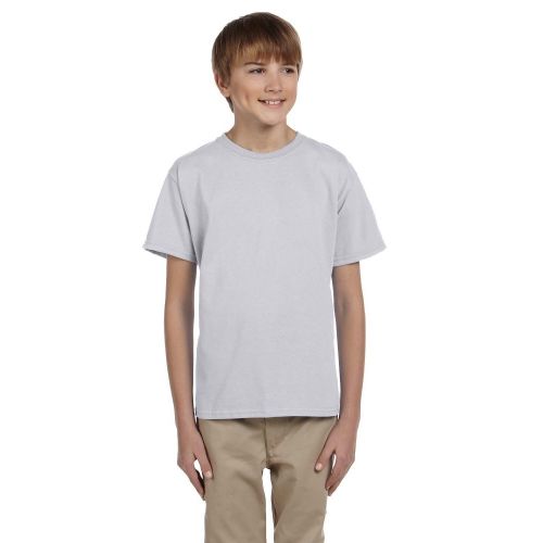  Comfortblend Boys Ecosmart Crewneck T-Shirt Ash by Hanes