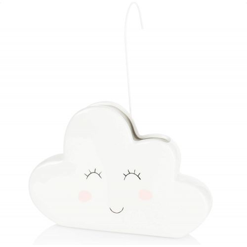  [아마존베스트]com-four 3 x Humidifier Heater - Radiator Humidifier Cloud - Heater Water Humidifier Ceramic in Funny Cloud Design - 300 ml