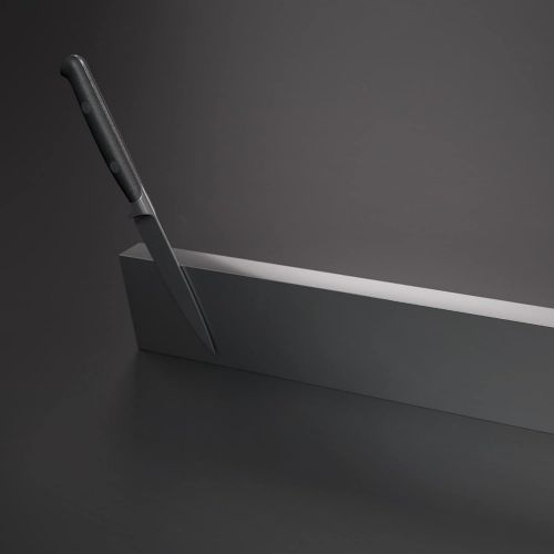  [아마존베스트]com-four Magnetic knife strip for wall mounting - magnetic knife rack - knife holder for the kitchen - magnetic rail for knives - 25 cm (25 x 4.7 x 1.5 cm)