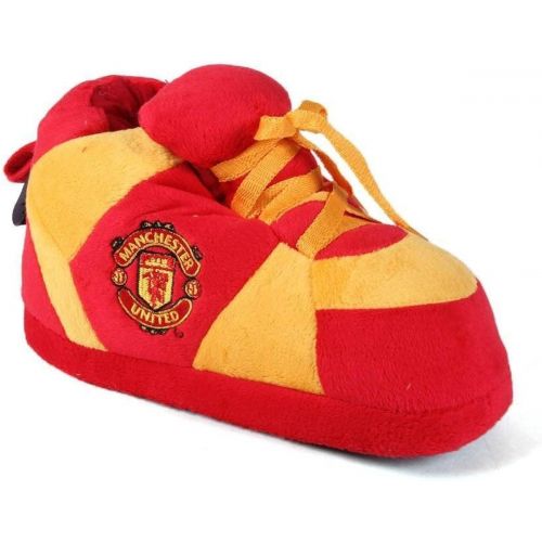  Comfy+Feet Manchester United and Barcelona Soccer Slippers