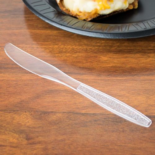  Comfy Package [300 Pack] Heavyweight Disposable Clear Plastic Knives