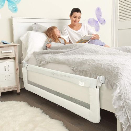  Toddler Bed Rail Guard for Kids Twin, Double, Full Size Queen & King Mattress - Bed Rails for Toddlers - Universal Fit for Slats & Boxspring - Children & Baby Bedrail by ComfyBumpy