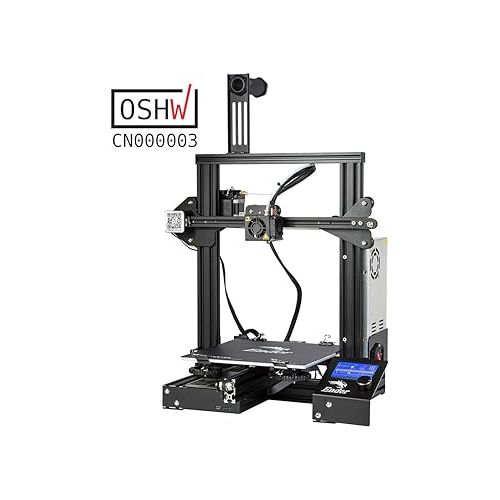  Official Creality Ender 3 3D Printer Fully Open Source with Resume Printing Function DIY 3D Printers Printing Size 8.66x8.66x9.84 inch