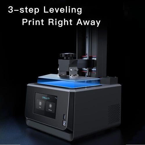  Comgrow Official Creality LD-002R UV Photocuring LCD 3D Printer with 3.5 Smart Touch Color Screen, Air Filtering System 4.69(L) x 2.56(W) x 6.29(H) Printing Size, Off-line Print