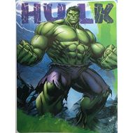 Comic book hero Marvel Avengers Hulk Silk Touch Sherpa Throw Blanket Twin Size 60x80