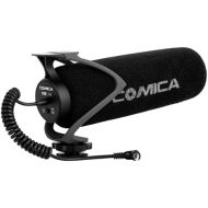 Comica CVM-V30 LITE Camera Shotgun Microphone for Cannon Nikon Sony DSLR Camera and iPhone Android Smartphone, Supercardioid Professional Video Mic with Shock Mount Perfect for Int