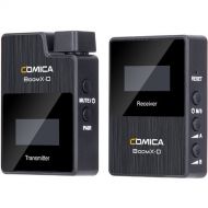 Comica Audio BoomX-D D1 Ultracompact Digital Wireless Microphone System for Mirrorless/DSLR Cameras (2.4 GHz, Black)