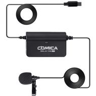 Comica Audio SIG.LAV V05 UC Omnidirectional Lavalier Microphone with Gain and Monitoring for Android Devices (USB Type-C)