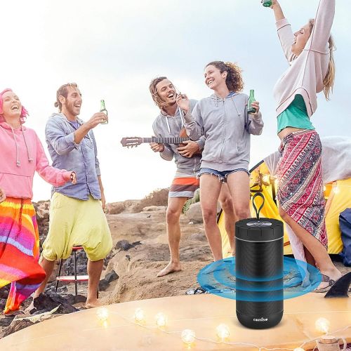  [아마존베스트]COMISO Bluetooth Speaker Waterproof IPX7 (Upgrade), 25W Wireless Portable Speaker 5.0 with Loud Stereo Sound, 360 Surround Sound, 24 Hours Playtime, 100ft Bluetooth Range Outdoor S