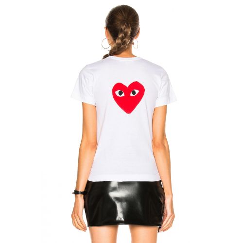  Comme Des Garcons PLAY Reverse Heart Tee